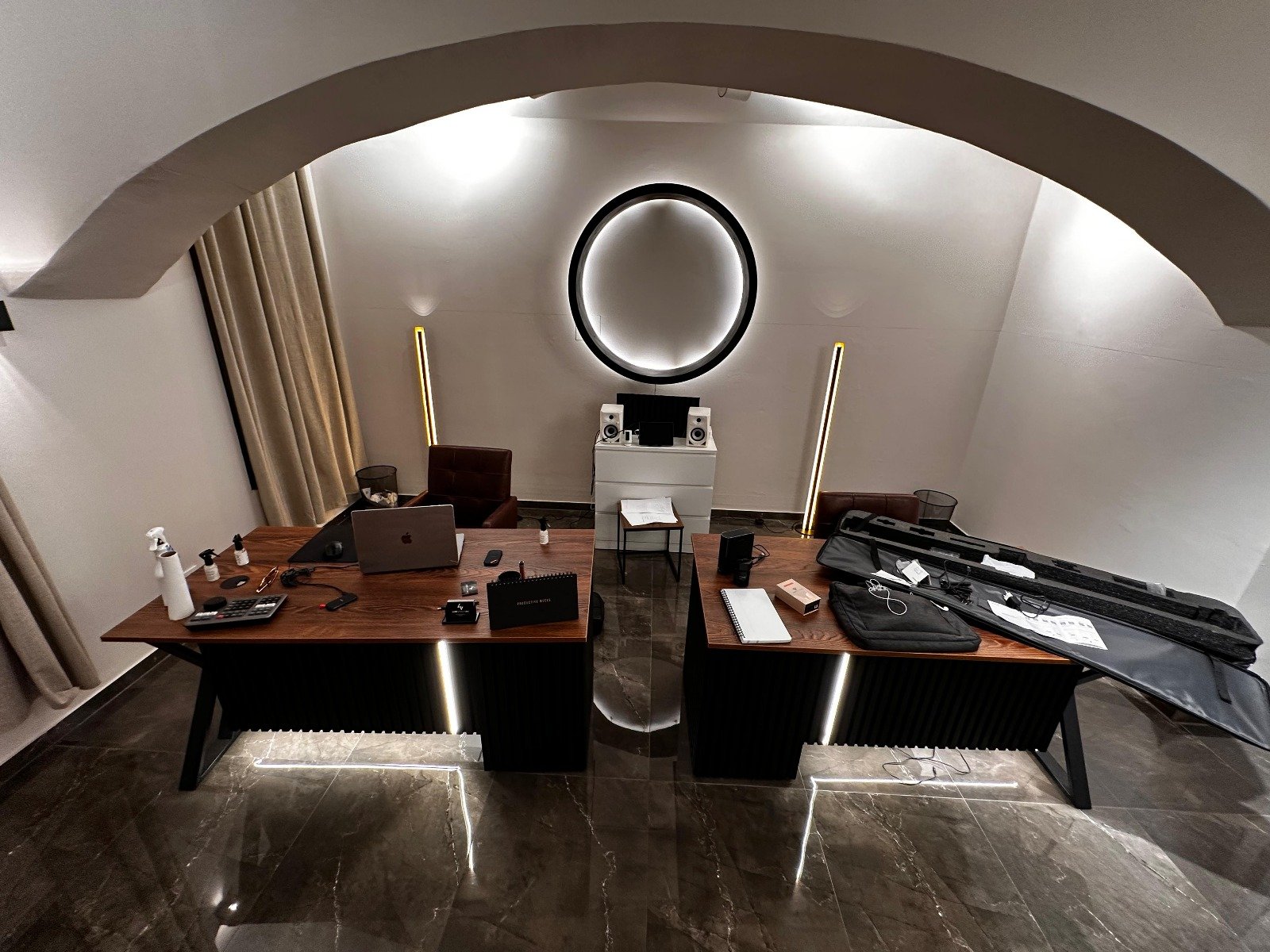 Executive Desk Setup